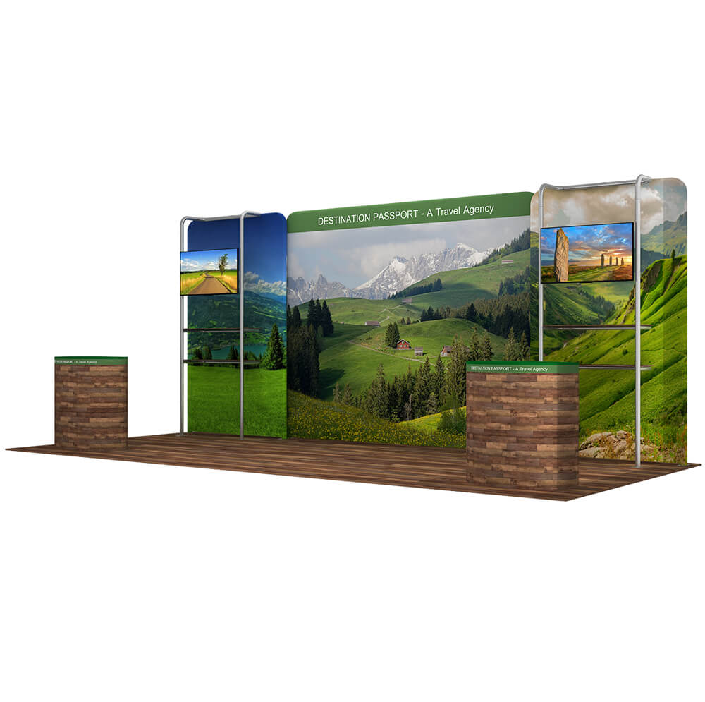 10' x 20' Fabric Displays