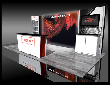 Rental Trade Show Booths & Displays - 10' x 20'