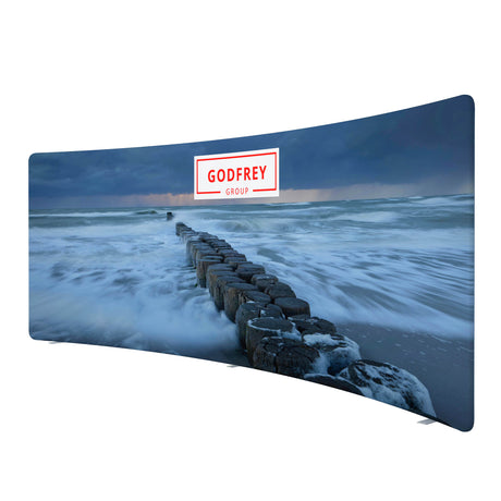 20' Curved Tension Fabric Display