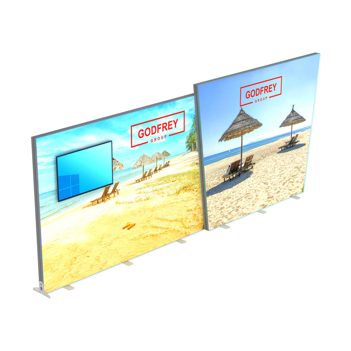 Modular Backlit 10x20 Kit - Optional Monitor Mount