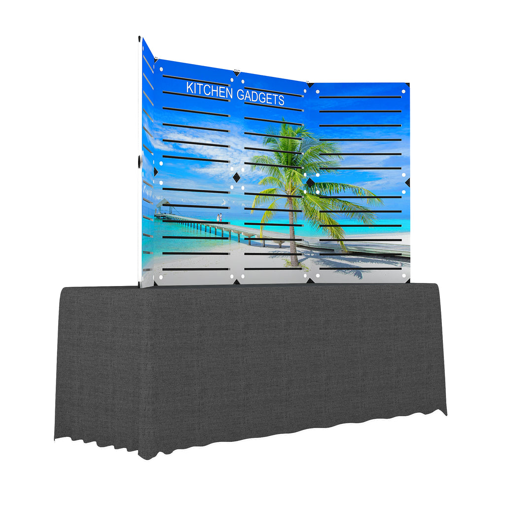 Printed Slatwall Table Top Display