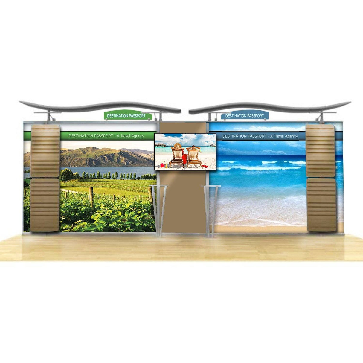 20' Modular Hybrid Display - Godfrey Group