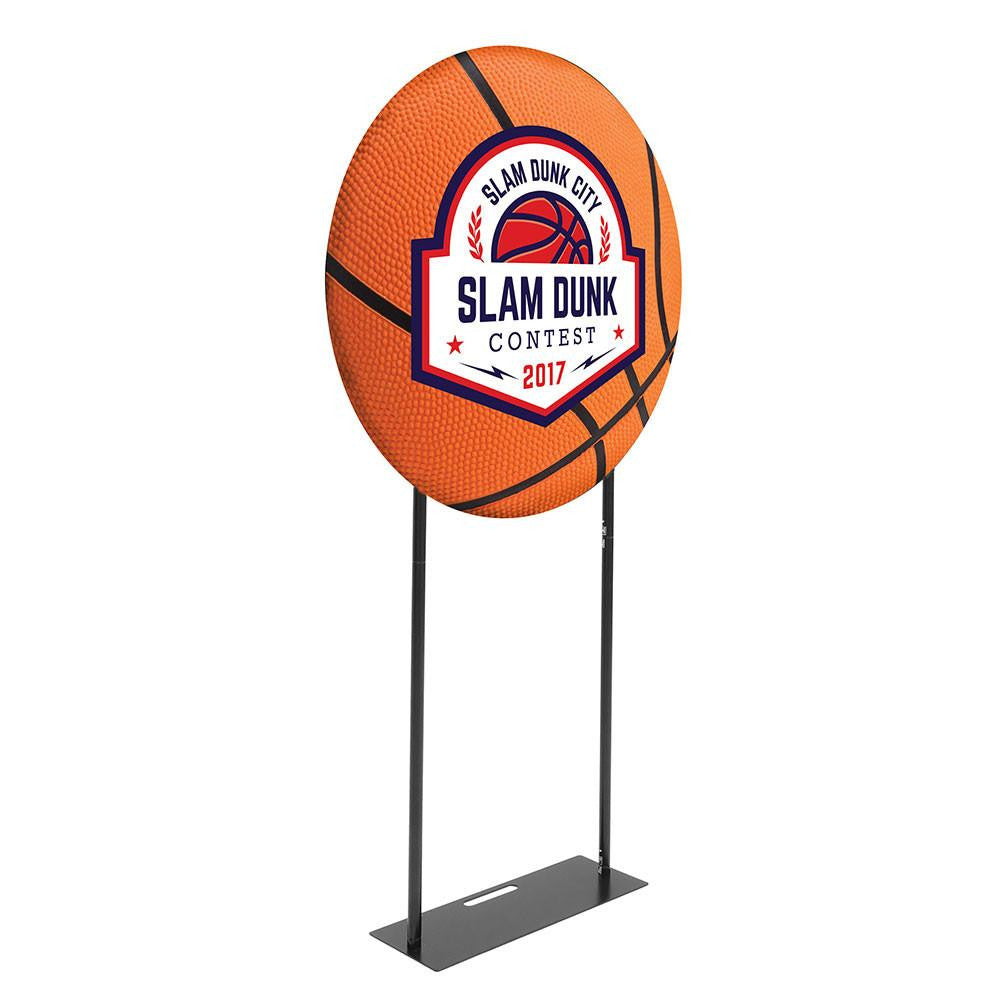 Circular Back Wall or Banner Stand Display - 3' diameter