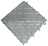 Interlocking Plastic Floor Tiles (Diamond and Coin Patterns) - Godfrey Group