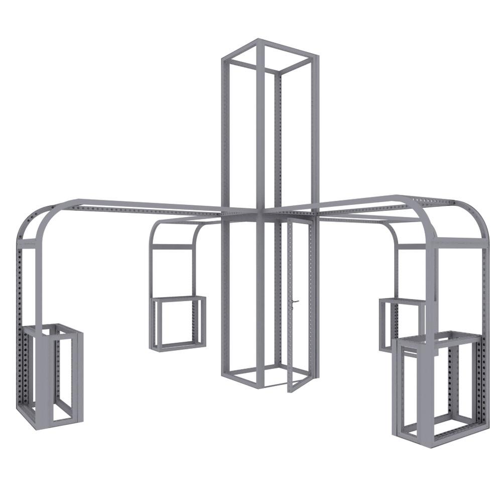 20x20 Aluminum Extrusion Display - Godfrey Group