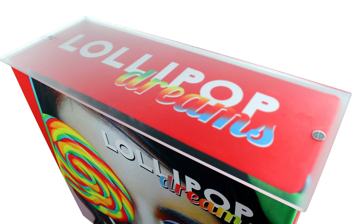 Printed Fabric Greeting Counter - Godfrey Group