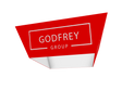 Tapered Square Hanging Sign, 16' x 6'h - Godfrey Group