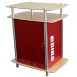 35" Rectangular Pedestal with Two Tier Counter