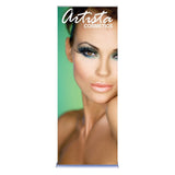 Fixed Height Retractable Indoor Banner Stand With Vinyl Graphic - Godfrey Group